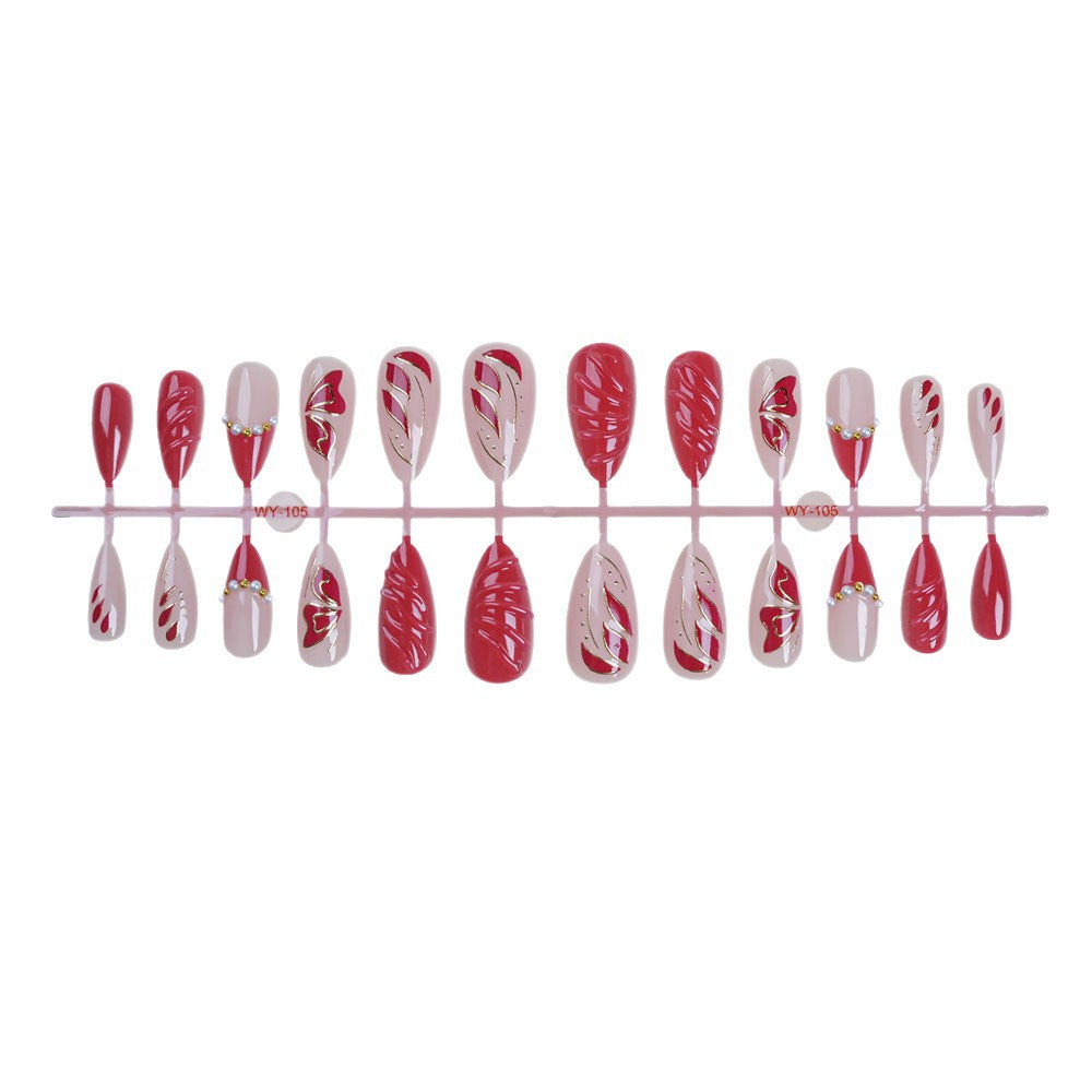 Elegantes Press-On-Nagelset Brehn
