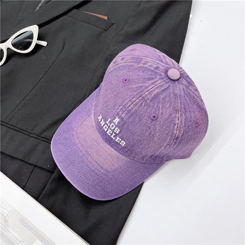 Damen Vintage Los Angeles Baseball Cap Brehn