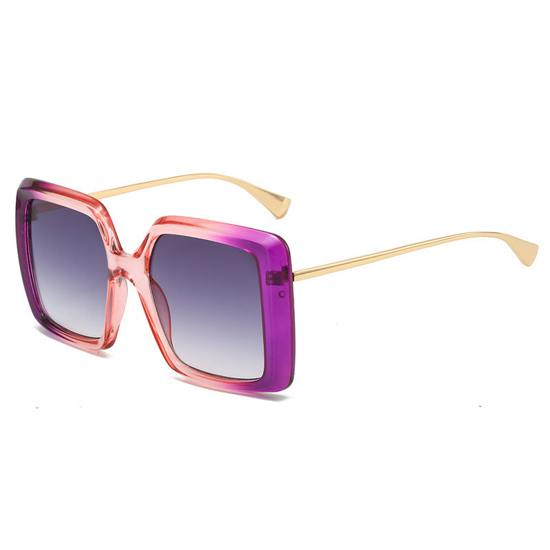 Damen oversized Sonnenbrille mit stilvollem geometrischem Design Brehn