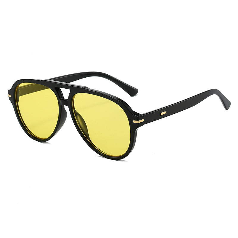 Damen modische Sonnenbrille mit schickem Tortoise-Rahmen Brehn