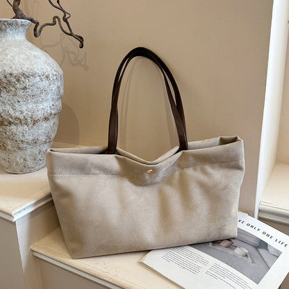 Wildleder Strukturierte Tote Tasche