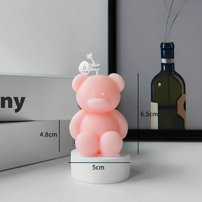 Teddy Bär Förmige Kerze