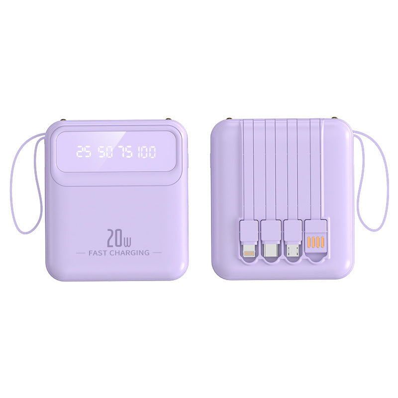 Tragbare Powerbank mit integrierter Multifunktionsladetechnologie Brehn