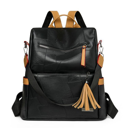 Texturiertes Kunstleder-Rucksack Brehn