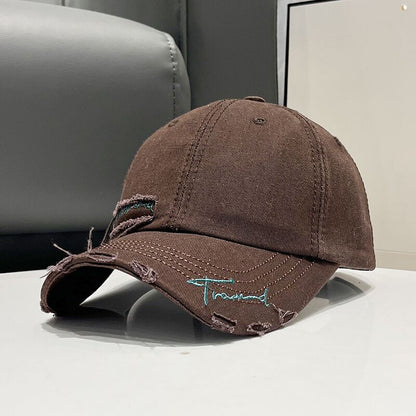 Unisex Verwaschenes Grafik Baseball Cap Brehn