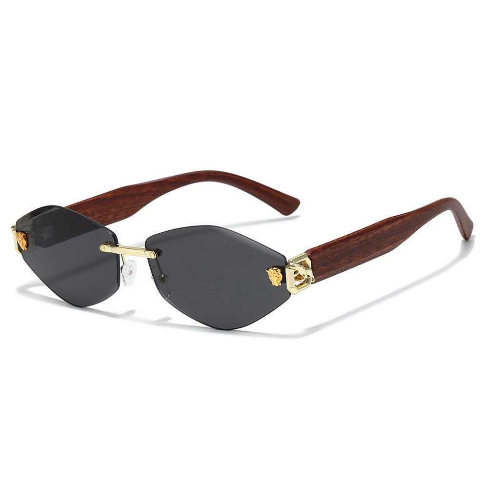 Einzigartige Winkelrahmen-Sonnenbrille Brehn