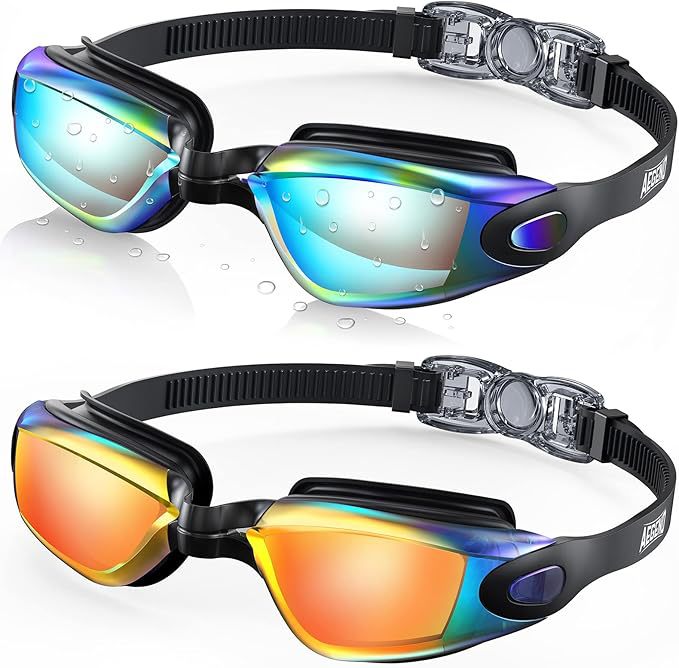 Hochwertige Schwimmbrille mit Anti-Fog und Uv-Schutz Technologie Brehn