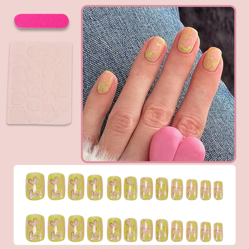 Kunstnagelset mit modernen Abstrakten Designs Brehn
