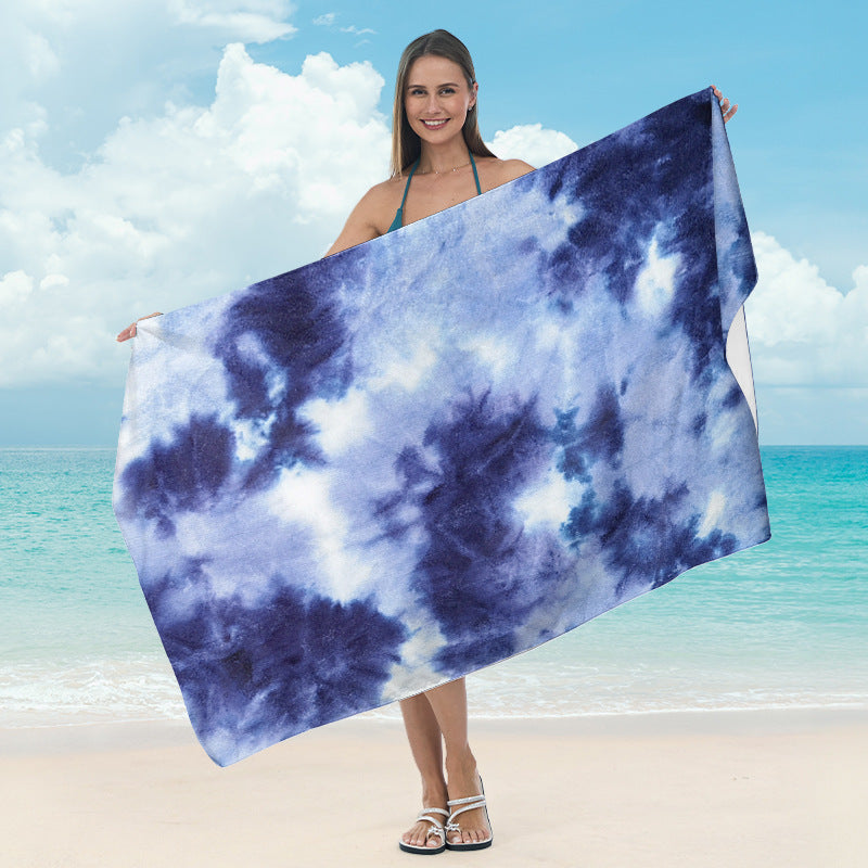 Strandtuch mit einzigartigem Batikdesign Brehn
