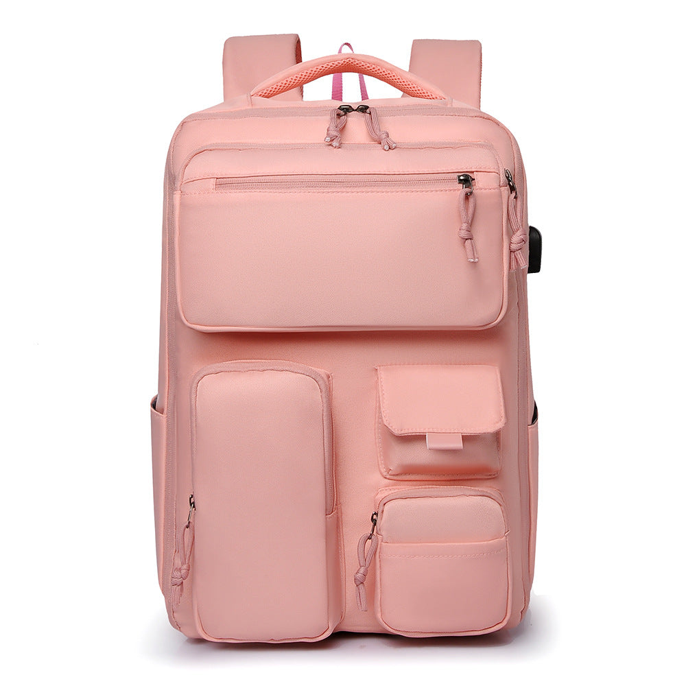 Multi-Pocket Vielseitiger Rucksack Brehn