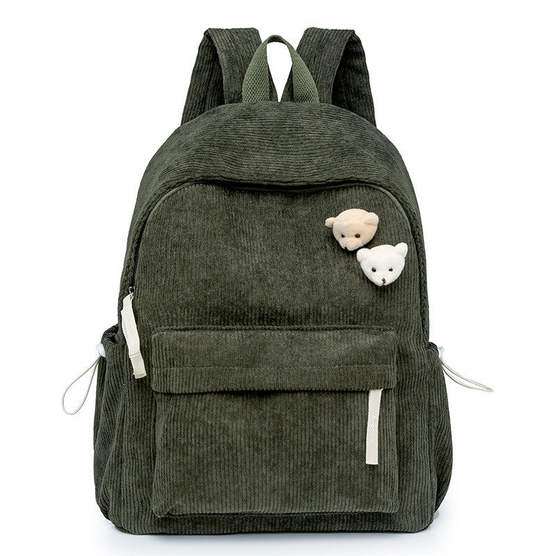 Niedlicher Plüschcharakter-Schulrucksack Brehn