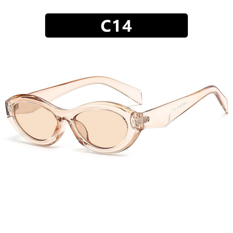 Damen elegante Cat-Eye Sonnenbrille mit schützendem UV-Filter und modischem Rahmen Brehn