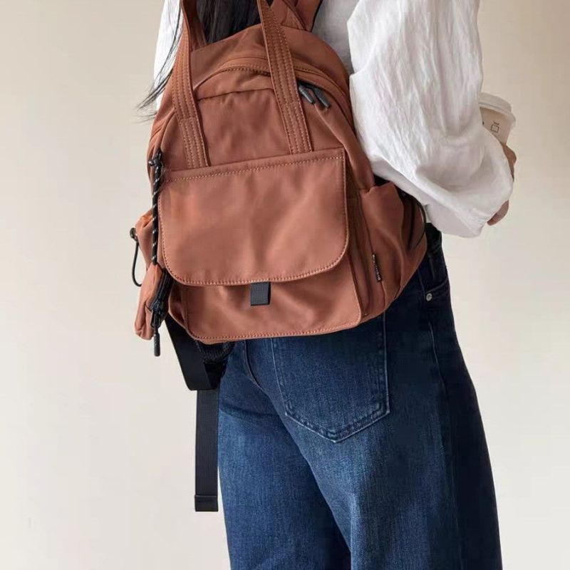 Damen vielseitiger Multifunktions-Rucksack mit mehreren Taschen Brehn