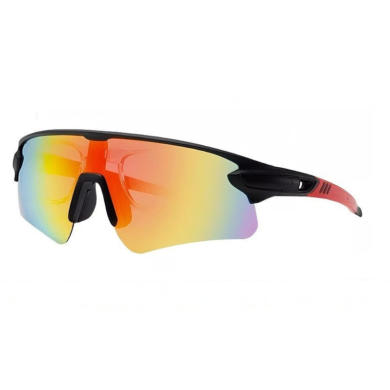 Unisex Sportliche Hochleistungs-Sonnenbrille mit aerodynamischem Design und verstellbarem Nasenpad Brehn