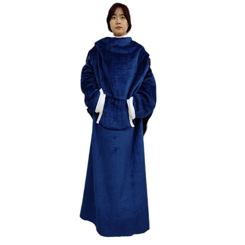 Damen Kuscheliger Oversized Poncho Decke Brehn