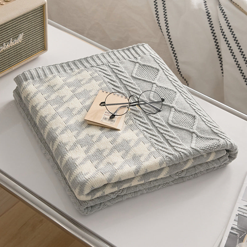 Damen Strick-Kuscheldecke Brehn