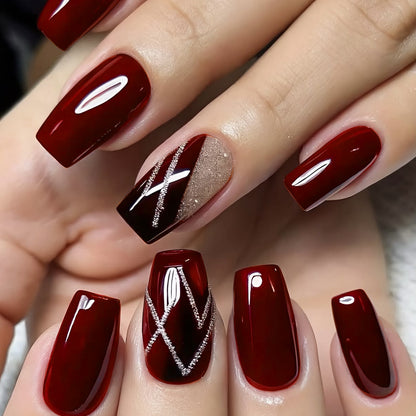 Luxe Acryl Nagelkunst Verlängerungen Brehn