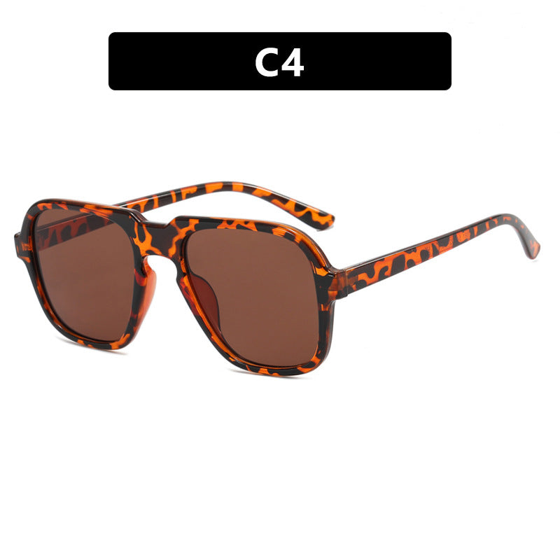 Damen außergewöhnliche Sonnenbrille im modernen Tierdruckdesign Brehn