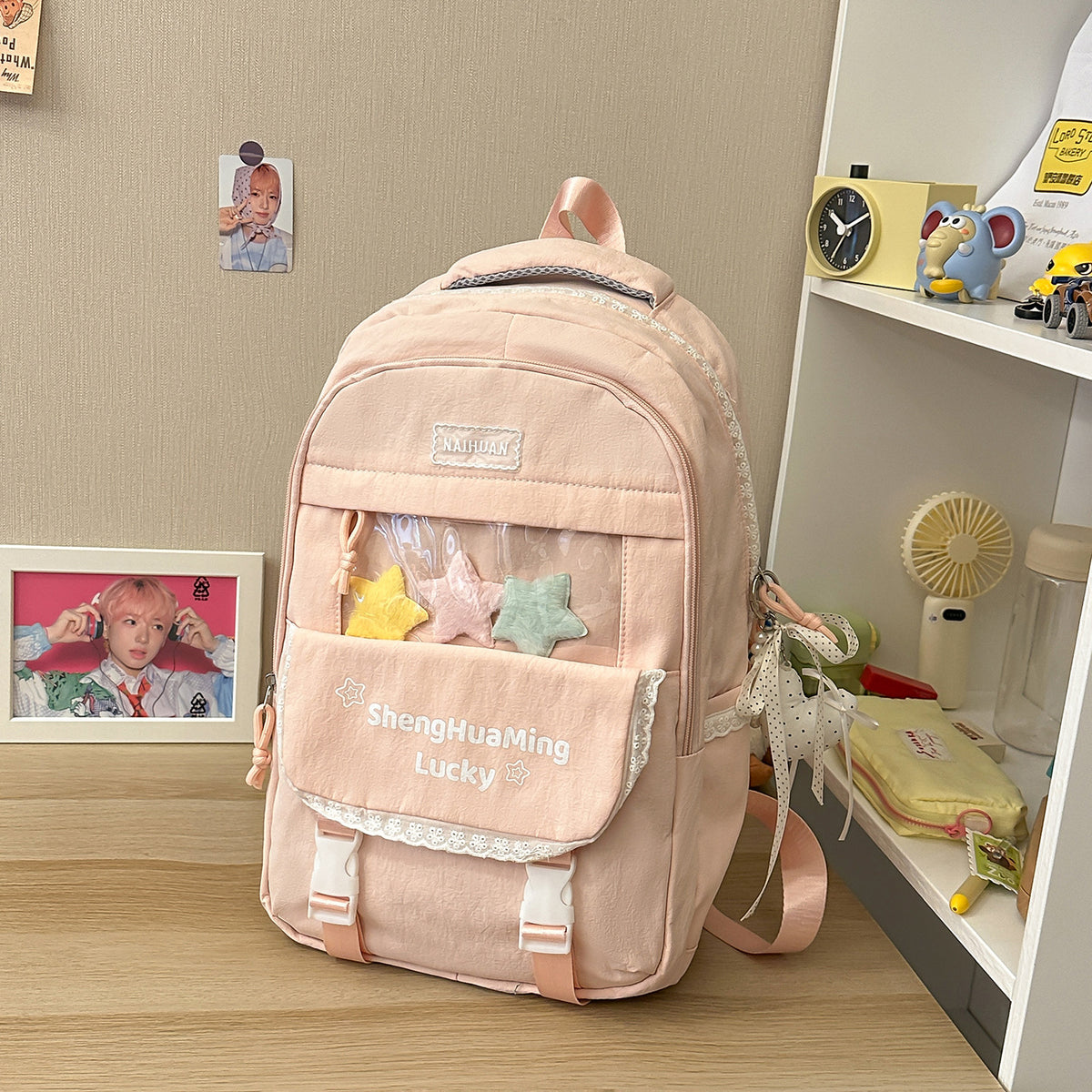 Transparenter Fenster-Rucksack Brehn