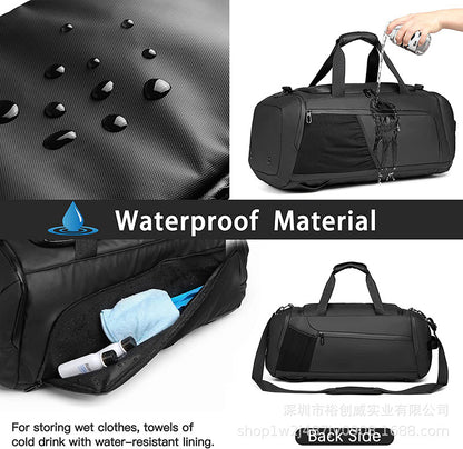 Multi-Compartment Reise Sport Duffel Bag Brehn