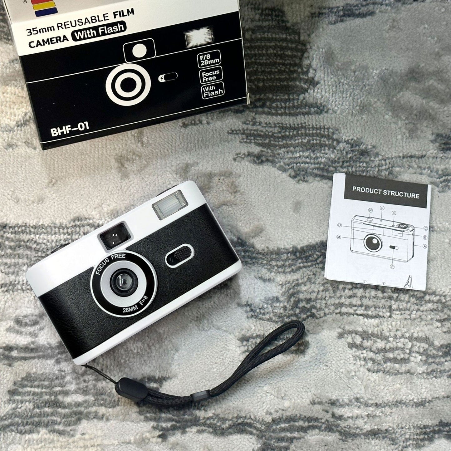 Focus-Free 35mm Wiederverwendbare Filmkamera Brehn