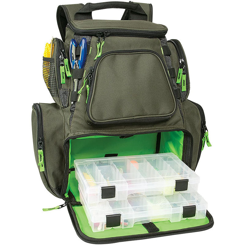 Multi-Fach Fachangelgerät Aufbewahrung Rucksack Brehn