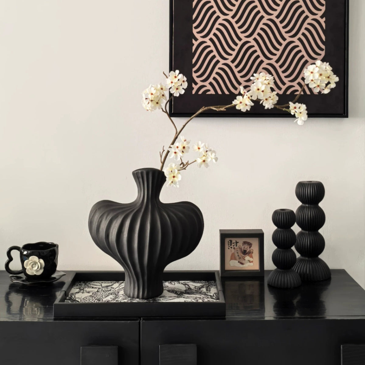 Elegante Keramische Dekorative Vase