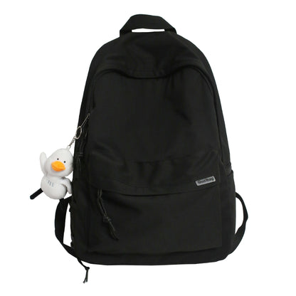 Vielseitiger lässiger Rucksack mit Plüsch Charm Brehn
