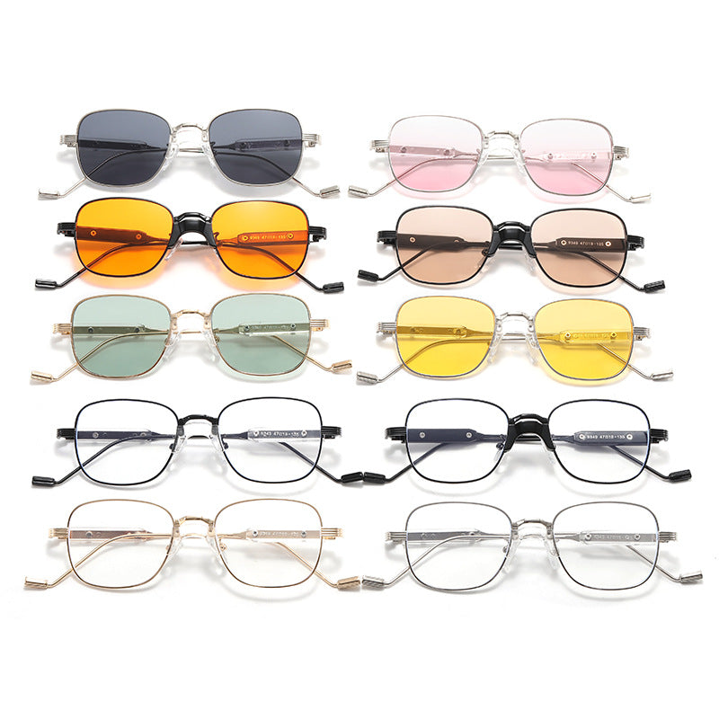 Damen Designer-Brille im futuristischen quadratischen Stil Brehn