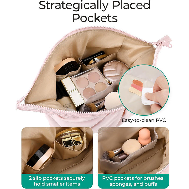 Kosmetik-Organizer Tasche mit Elegantem Design und Mehreren Fächern Brehn