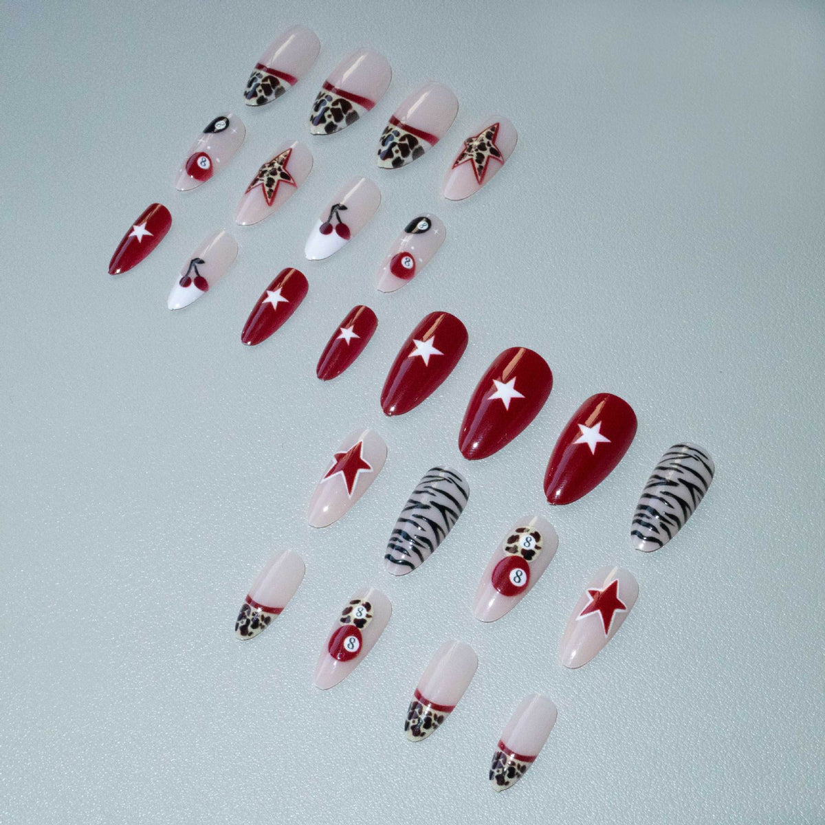 Kreatives Themen-Nagelkunst-Set