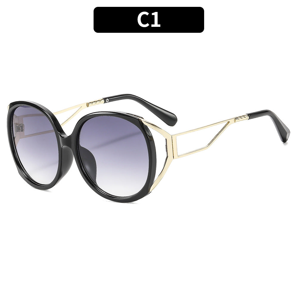 Statement Übergroße Katzenausschnitt Sonnenbrille