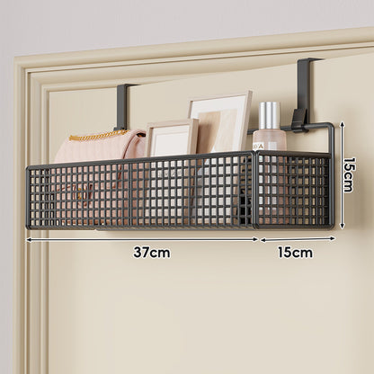 Über-Tür hängender doppelter belüfteter Mesh-Speicherkorb-Organizer mit Haken