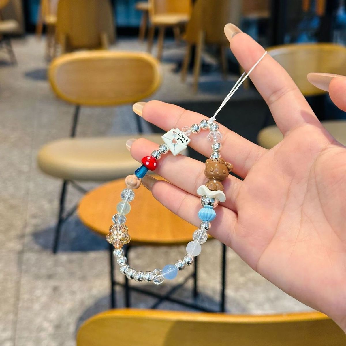 Verspielt Charme Perlenhängedekoration Brehn