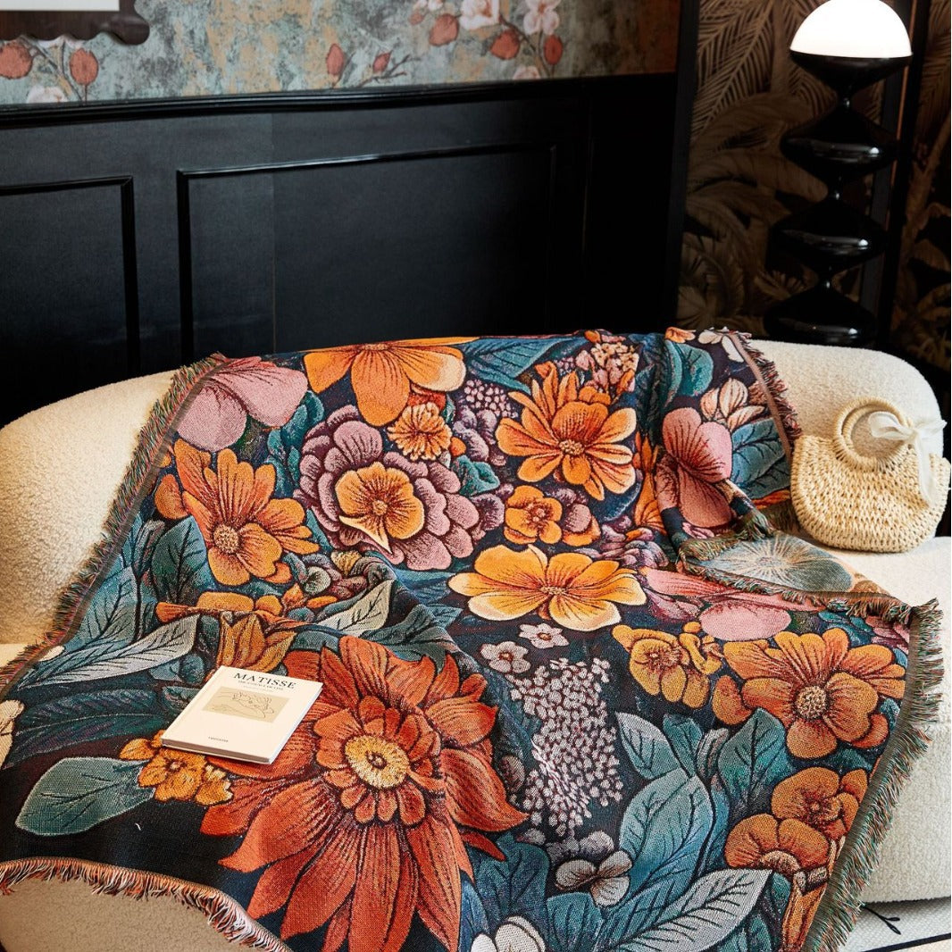 Blumenmuster Werfen Decke