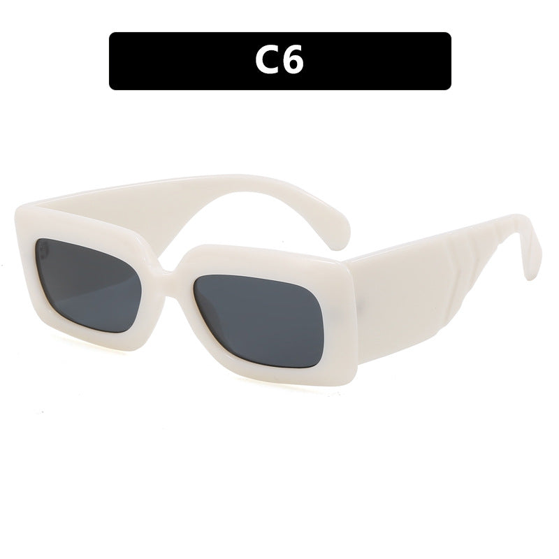 Damen extravagante Sonnenbrille mit auffälligem Schlangenmuster Brehn