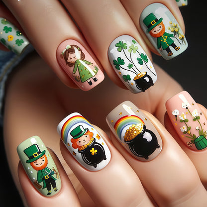 Nagelkunst Kit mit Themen-Design Brehn