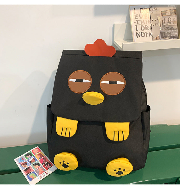 Süße Hühner-Themen Plüsch-Rucksack Brehn