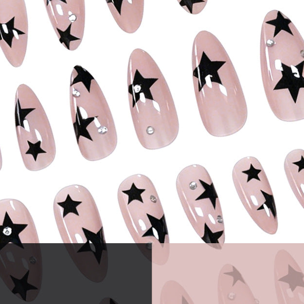 Stern-Bestickte Nail Art Brehn
