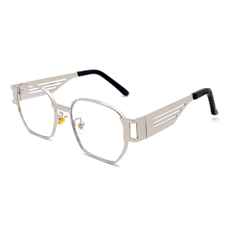 Stilvolle Oversized Sonnenbrille Im Modernen Metalldesign Brehn