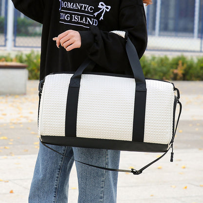 Texturierte Utility Duffel-Tasche Brehn