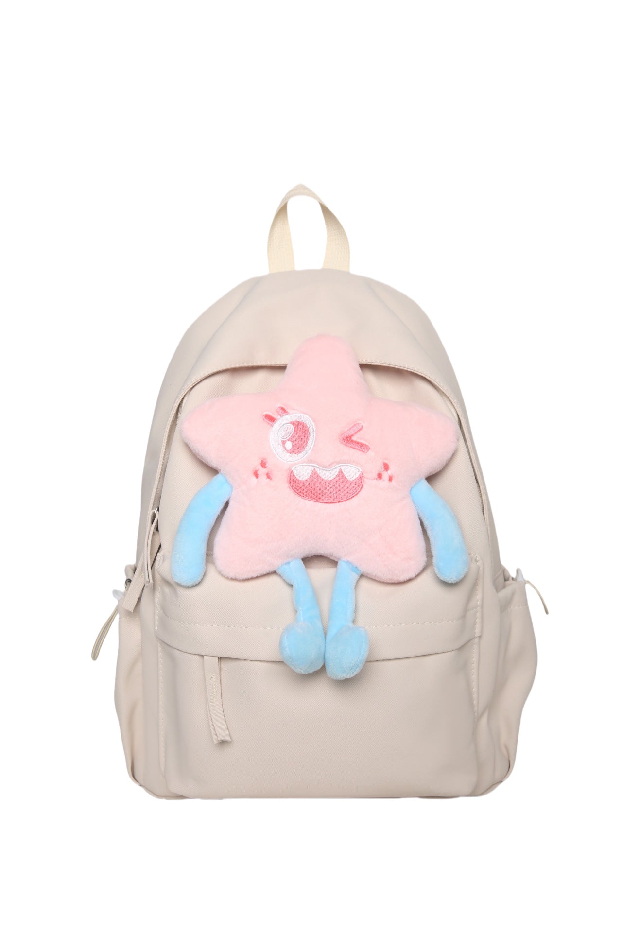 Plüsch-Rucksack mit Spielerischem Sternen-Motiv Brehn