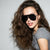 Damen futuristische Oversized-Sonnenbrille mit schützendem Metallrahmen Brehn