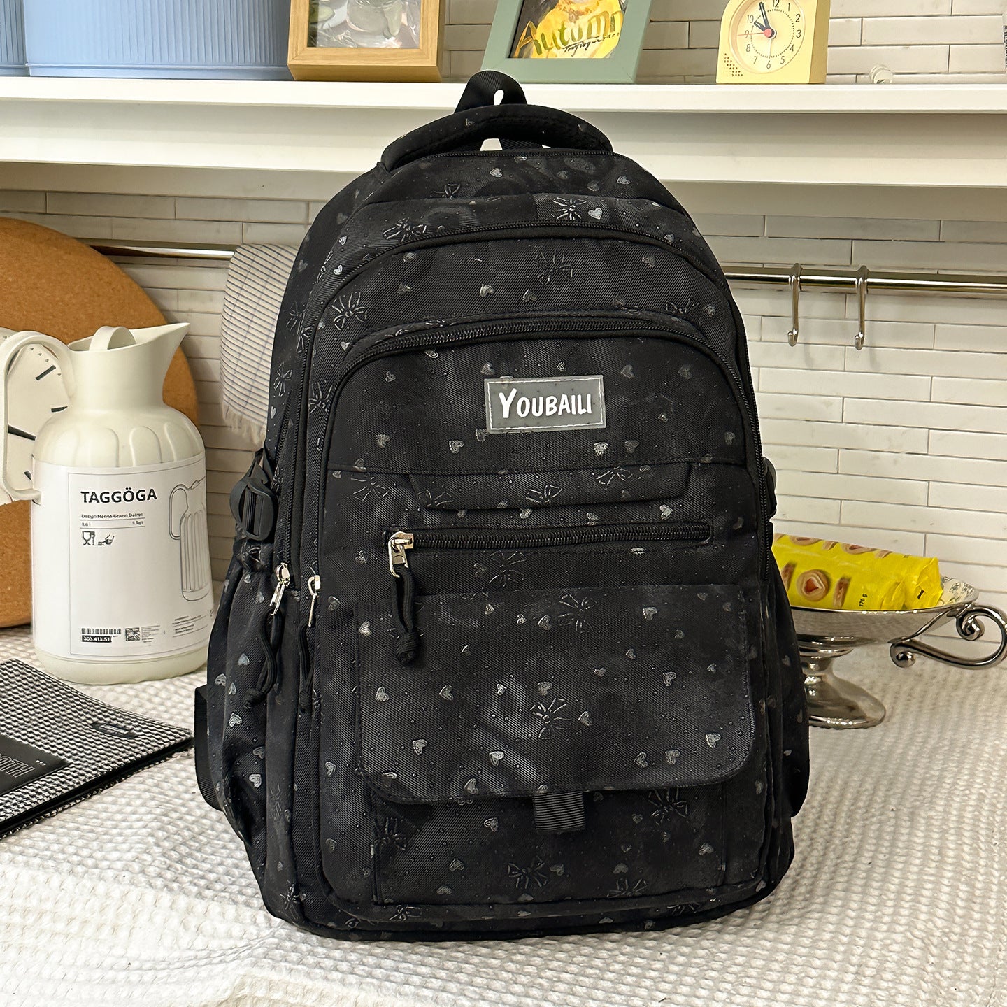 Modischer gemusterter Schulrucksack