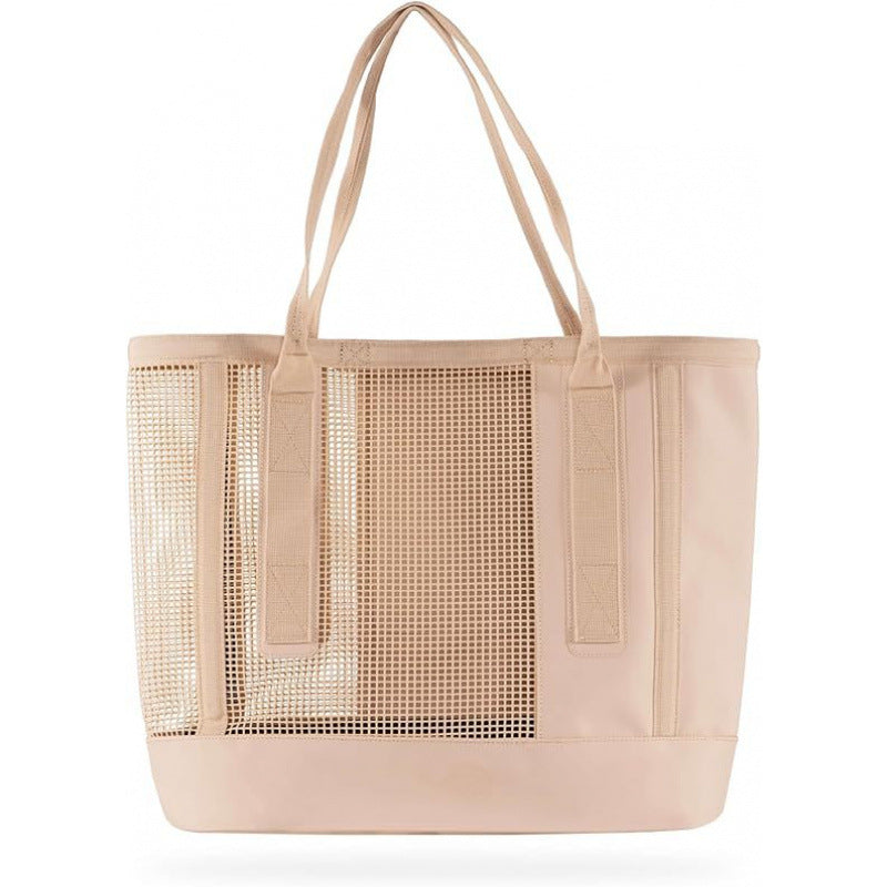 Geräumige Strandtasche mit Atmungsaktivem Netz-Bereich Brehn