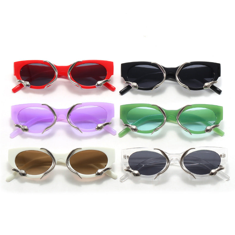 Damen Designer-Sonnenbrille mit außergewöhnlichem Detail Brehn