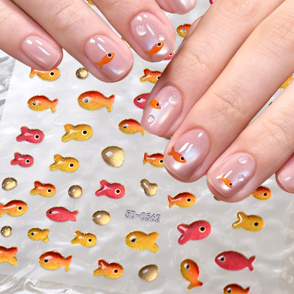 Kat-Themen-Nagelkunst-Dekorationsset