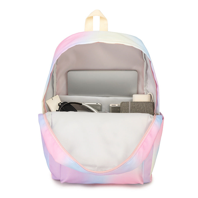 Stylische Kuhflecken-Rucksack- und Zubehörset Brehn