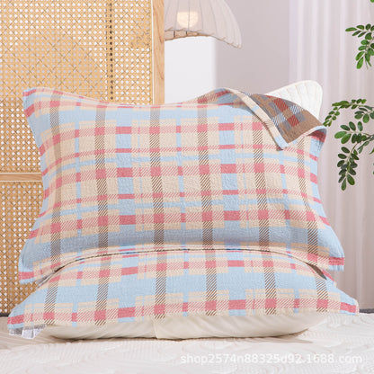 Damen Kissenbezug mit filigranem Blumenmotiv Brehn