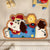 Kinderspielteppich mit Hundethema